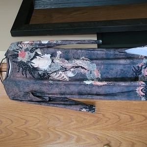 NWT Blackmilk Deviated pleasure long sleeve dress